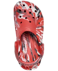 Crocs Big Kids Classic Marbled Clogs from Finish Line