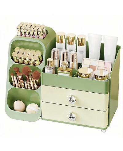 Yigii Large Makeup Organizer with Drawers for Skincare & Essentials