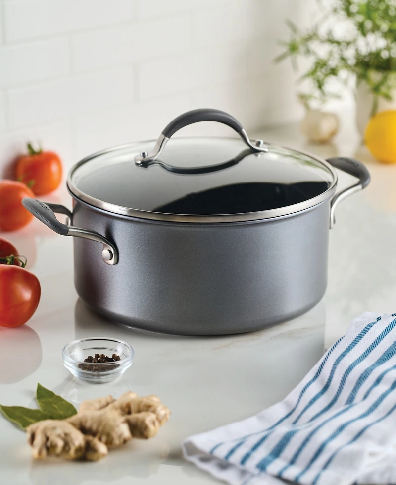 Circulon A1 Series ScratchDefense Aluminum 5-Quart Dutch Oven with Lid
