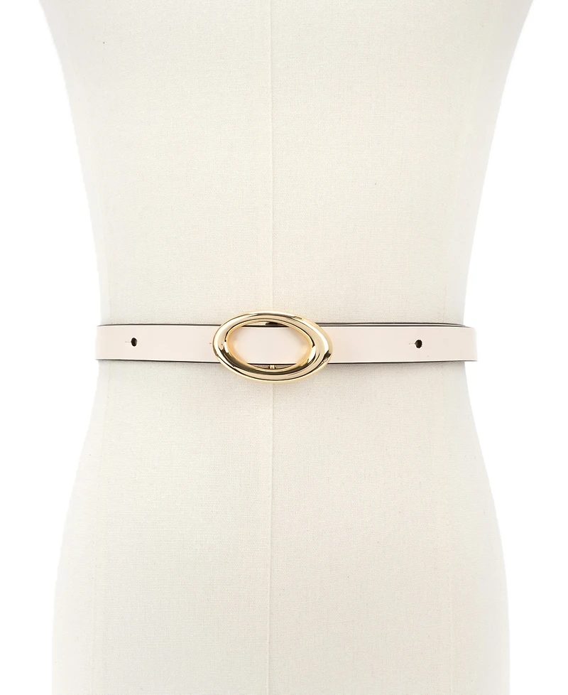 kate spade new york Oval Molten Buckle Belt