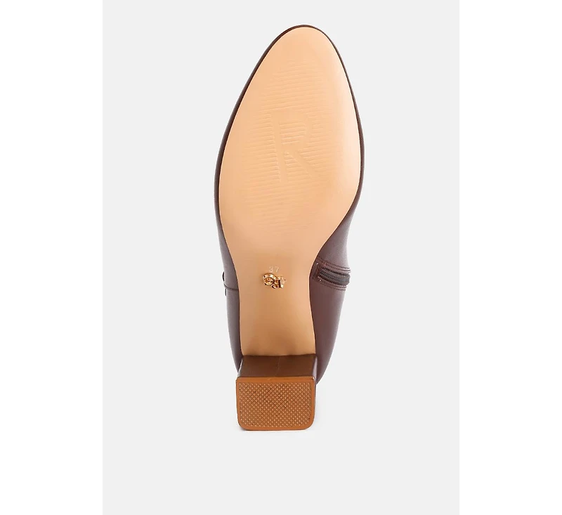 Cobra Womens Buckle Strap Embellished Ankle Boots