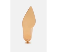 London Rag Calla Pointed Toe Fantasy Heel Pumps