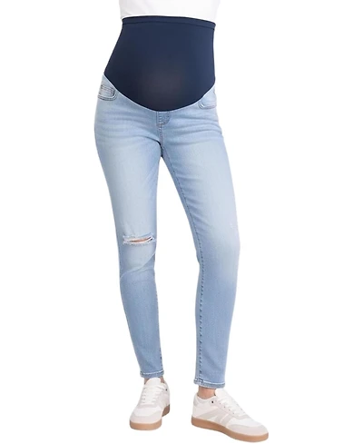 Women's Secret Fit Over the Belly Ankle Length Skinny Jeans - Motherhood Maternity