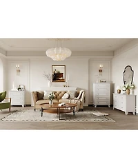 gaomon 5 Drawer Dresser for Bedroom, of Chest with Metal Handles, Tv Stand, Closet Organizers and Storage Clothes
