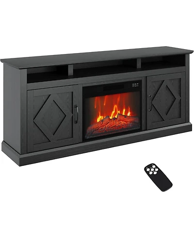 gaomon 67" Recessed Electric Fireplace