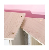 Hongge Large Kids Kitchen Playset with Lights Sounds and Cookware