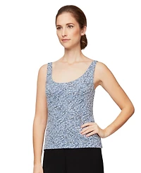 Alex Evenings Petite Jacket and Top Set