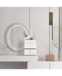 Yigii 6-Drawer Makeup Organizer with 16