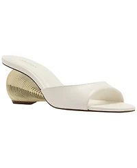 Arezzo Women's Leona Square Toe Wedge Sandals