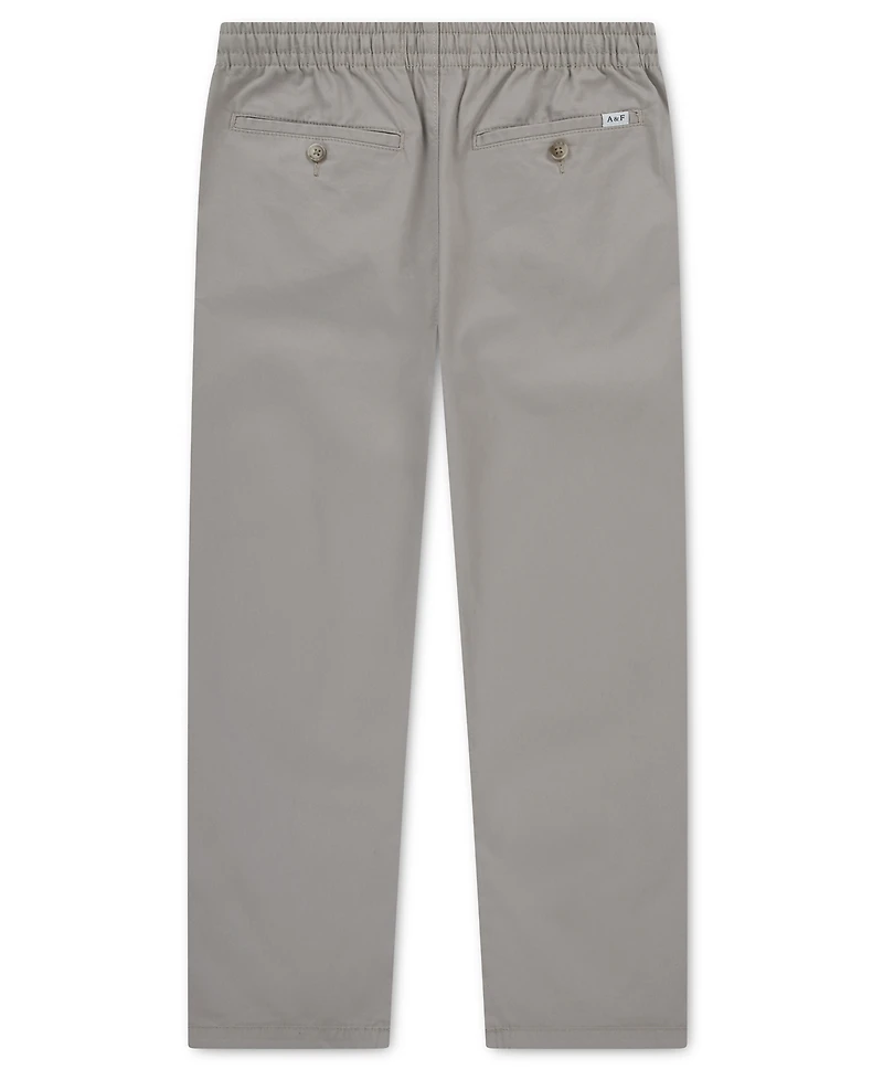 abercrombie kids Boys' Baggy Chino Pull-On Pants