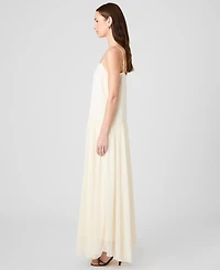 French Connection Women's Marina Silky Square Neck Maxi Dress