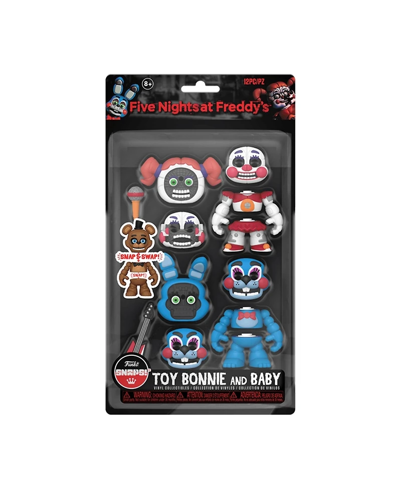 Funko Five Nights At Freddy's Snap Figure Set | Toy Bon Bonnie & Baby