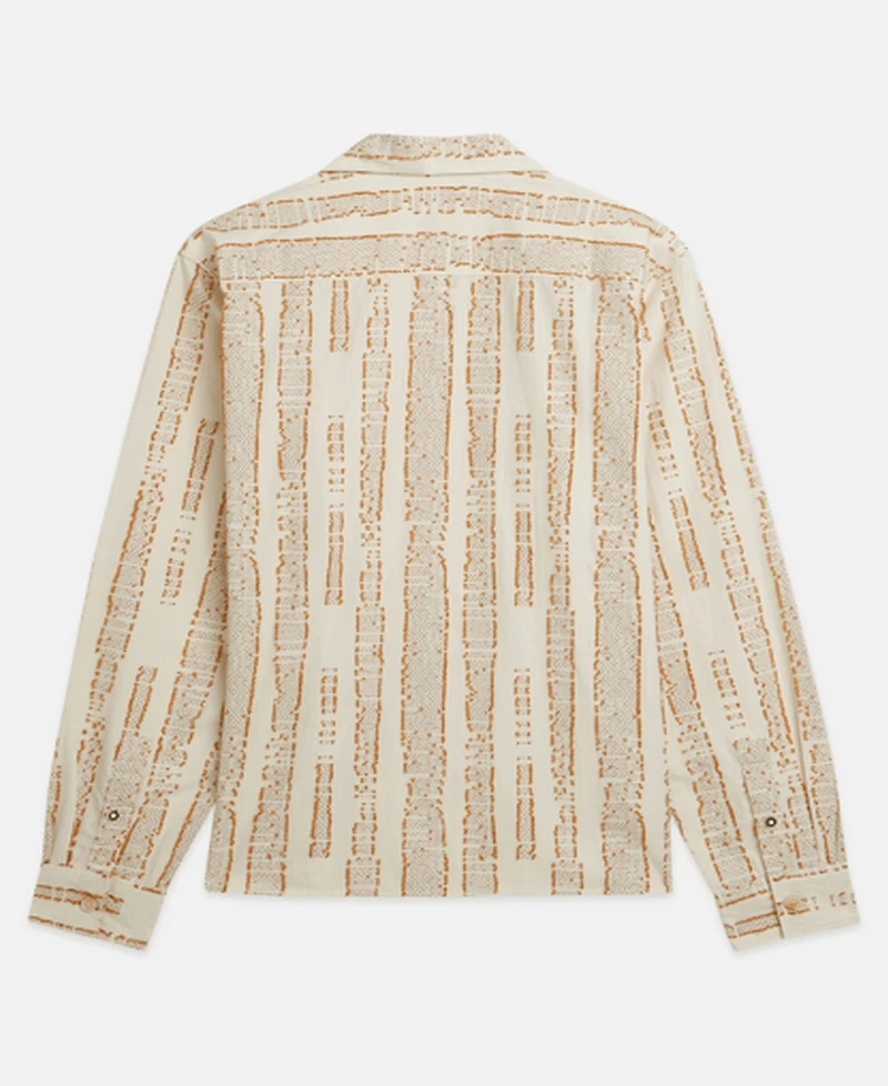 Scotch & Soda Men's Jacquard Boxy-Fit Shirt