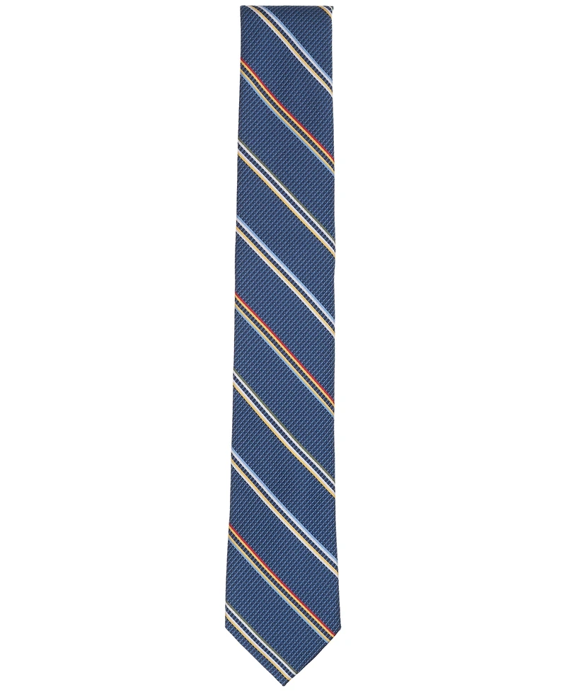Bar Iii Men's Amra Stripe Skinny Tie, Macy's Exclusive