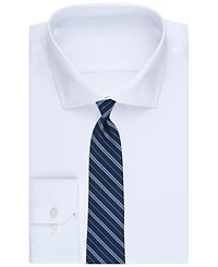 B by Brooks Brothers Men's Classic Stripe Pattern Tie