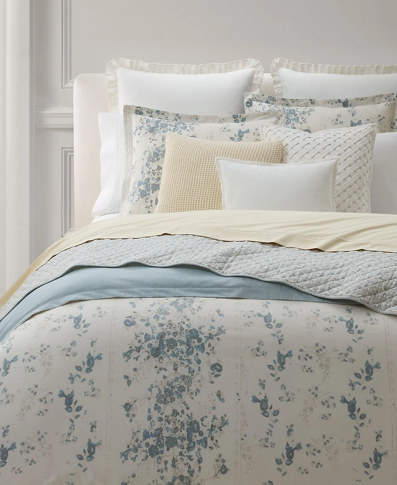 Lauren Ralph Lauren Beatrix Botanical 3-Pc. Duvet Cover Set, King