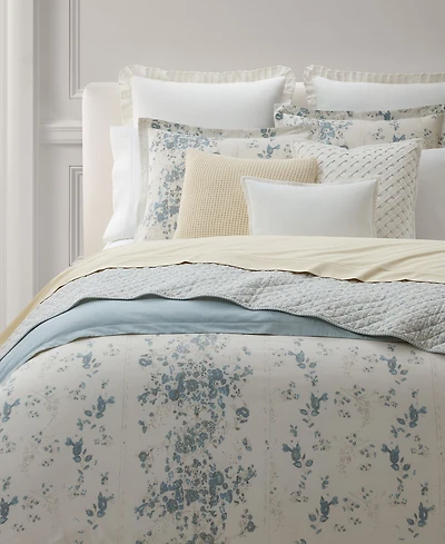 Lauren Ralph Lauren Beatrix Botanical 3-Pc. Duvet Cover Set, King