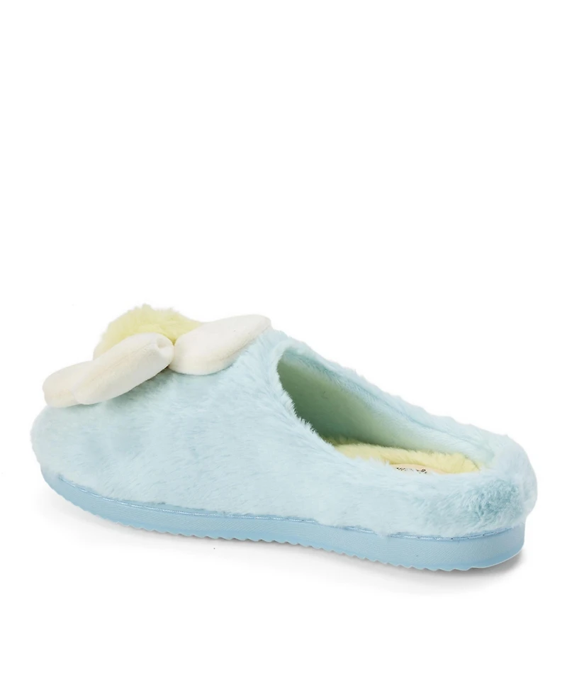 Dearfoams Women's Rosie Furry Icon Clog Slipper