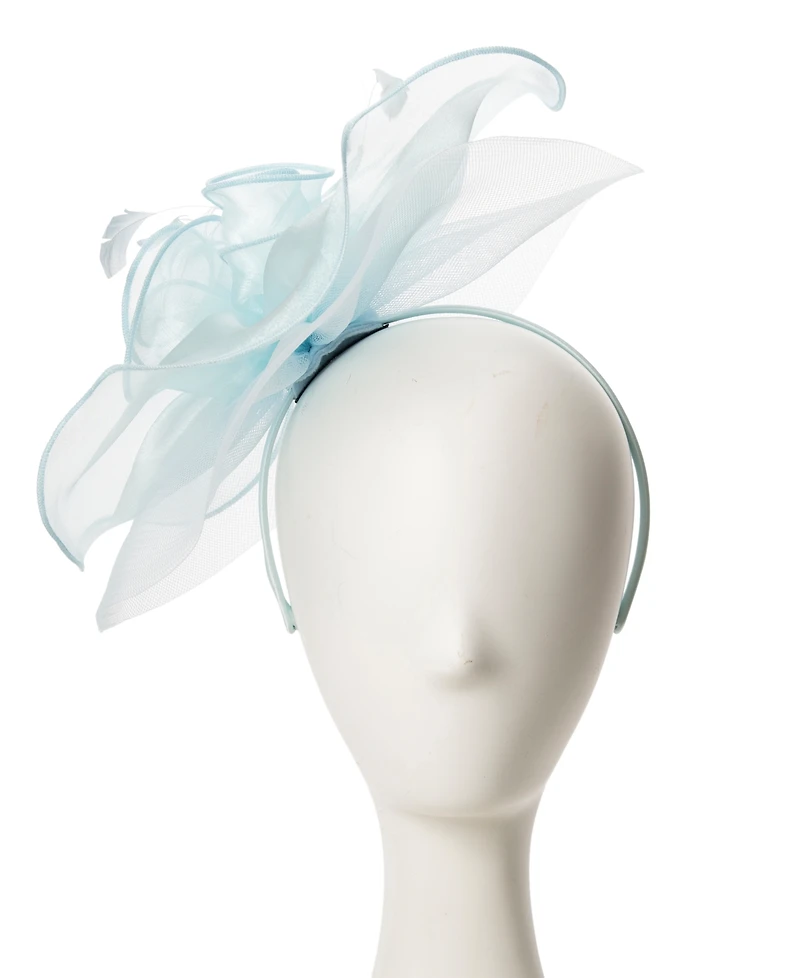 August Hats Wavy Net Fascinator Hat