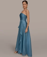 Donna Karan New York Women's Strapless Surplus Ball Gown