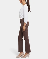 Nydj Women's Marilyn Straight Wide Waistband Jeans