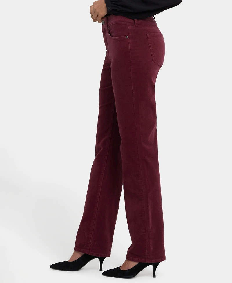 Nydj Women's Marilyn Straight Corduroy Pants