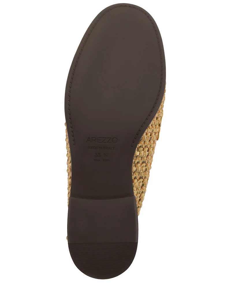 Arezzo Women's Nola Round Toe Loafers