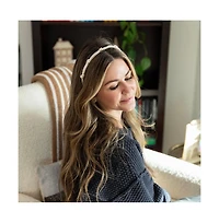 Women's Knotted Satin Headband