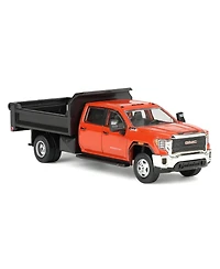 Greenlight Collectibles 1/64 2022 Gmc Sierra 3500HD with Dump Bed Cardinal Red Diecast Exclusive 51563-b
