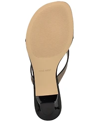 Nine West Women's Crisee Slip-On Kitten Heel Dress Sandals
