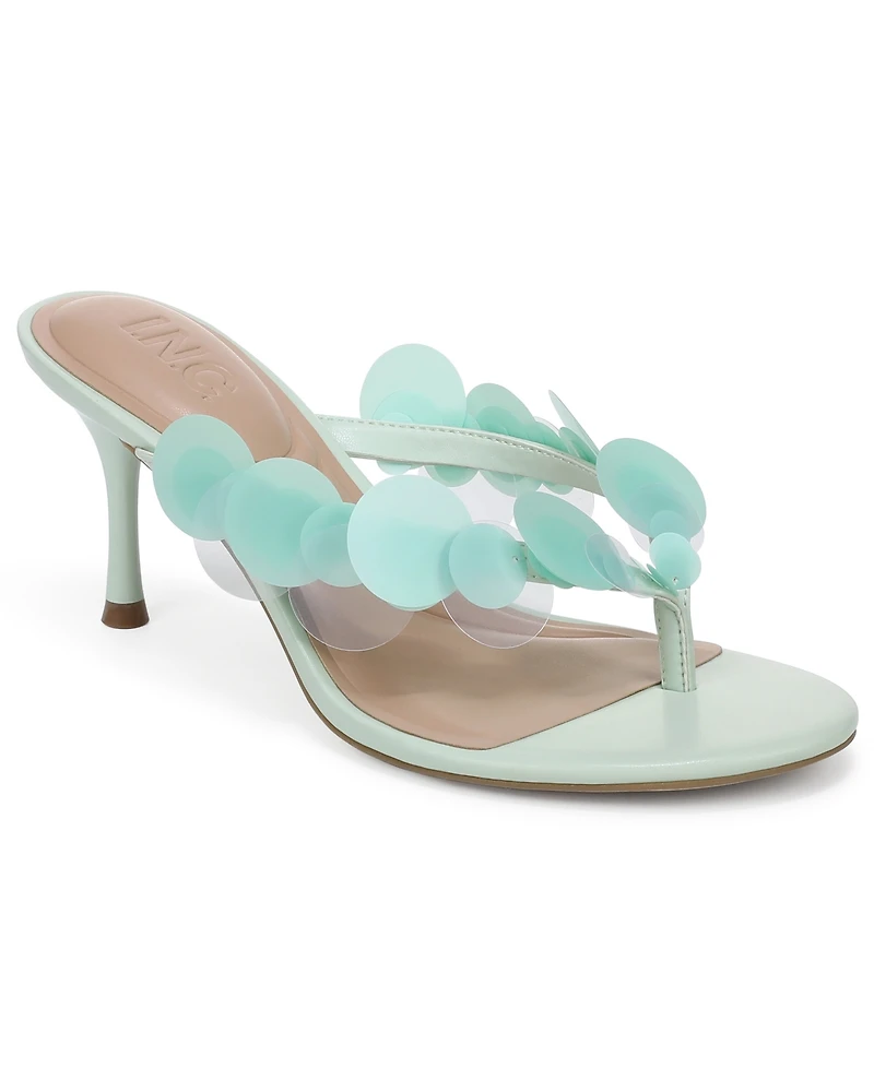 I.n.c. International Concepts Women's Alliee Heel Slip-On Sandals, Macy's Exclusive