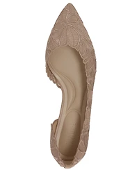 I.n.c. International Concepts Women's Embroidered Pointed-Toe Flats, Macy's Exclusive