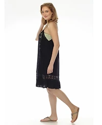 Raviya Women's Eyelet Lace Dress Cover-Up