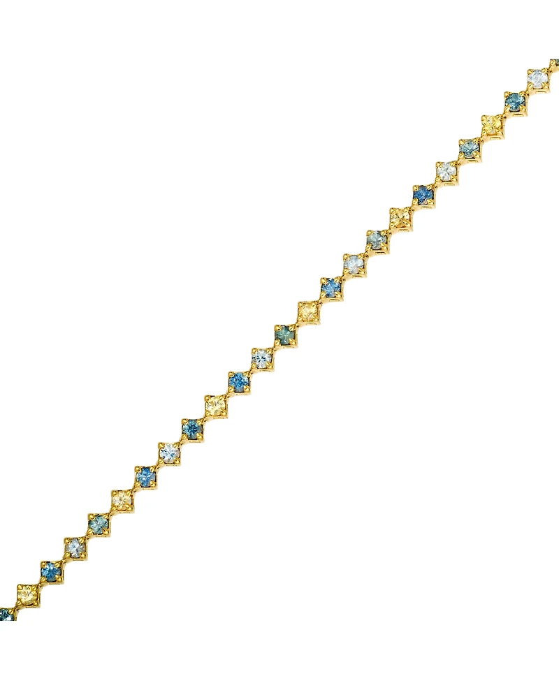 Le Vian Sapphire (3 ct. t.w.) Bracelet in 14k Honey Gold