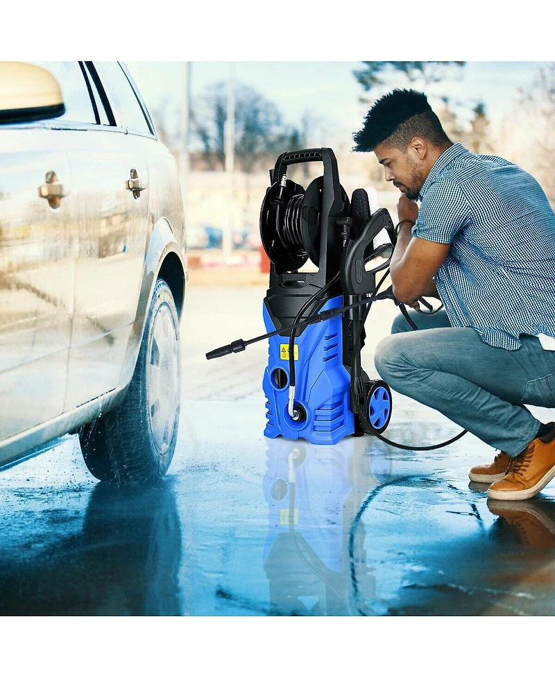 Inolait Sugift 2030PSI 1800W Electric High Pressure Washer with Hose Reel