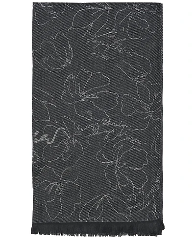 Karl Lagerfeld Paris Floral Sketch Scarf