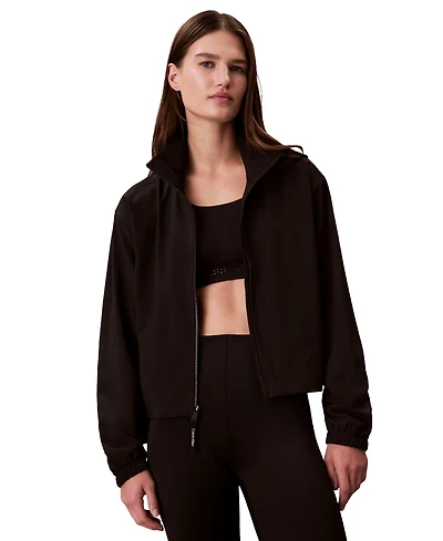 Calvin Klein Performance Women's Modern Sport Full-Zip Windbreaker Jacket