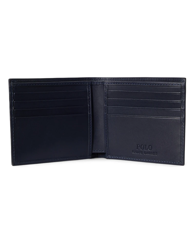 Polo Ralph Lauren Men's Bear Print Billfold Wallet