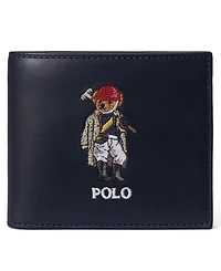 Polo Ralph Lauren Men's Bear Print Billfold Wallet