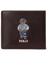 Polo Ralph Lauren Men's Bear Print Billfold Wallet