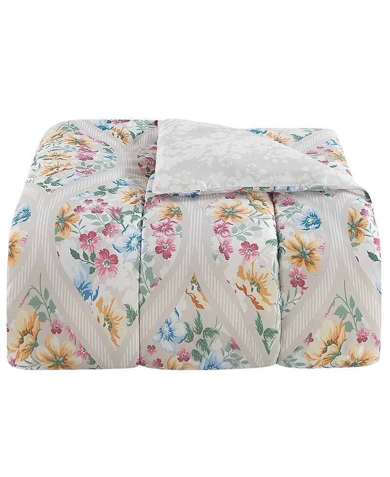 Enchante Accessories 3-Pc. Reversible Printed Microfiber Comforter Sets