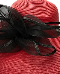 August Hats Extra Wide Brim Crinoline Hat