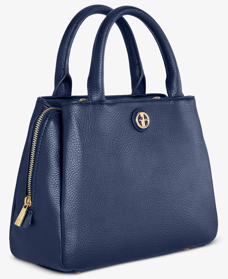 Giani Bernini Pebble Small Satchel Bag, Exclusively at Macy's