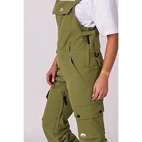 Oosc Women's Yeh Girl Bib Pant Teal