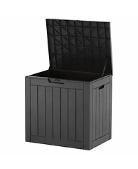 Yigii 31 Gallon Patio Storage Box, Waterproof & Uv Resistant, Multi-Use