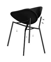 Streamdale Furniture Boucle Dining Chairs