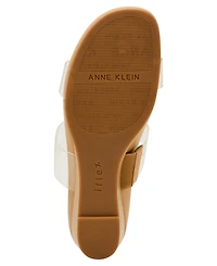 Anne Klein Women's Kapricorn Slip-On Dress Sandals