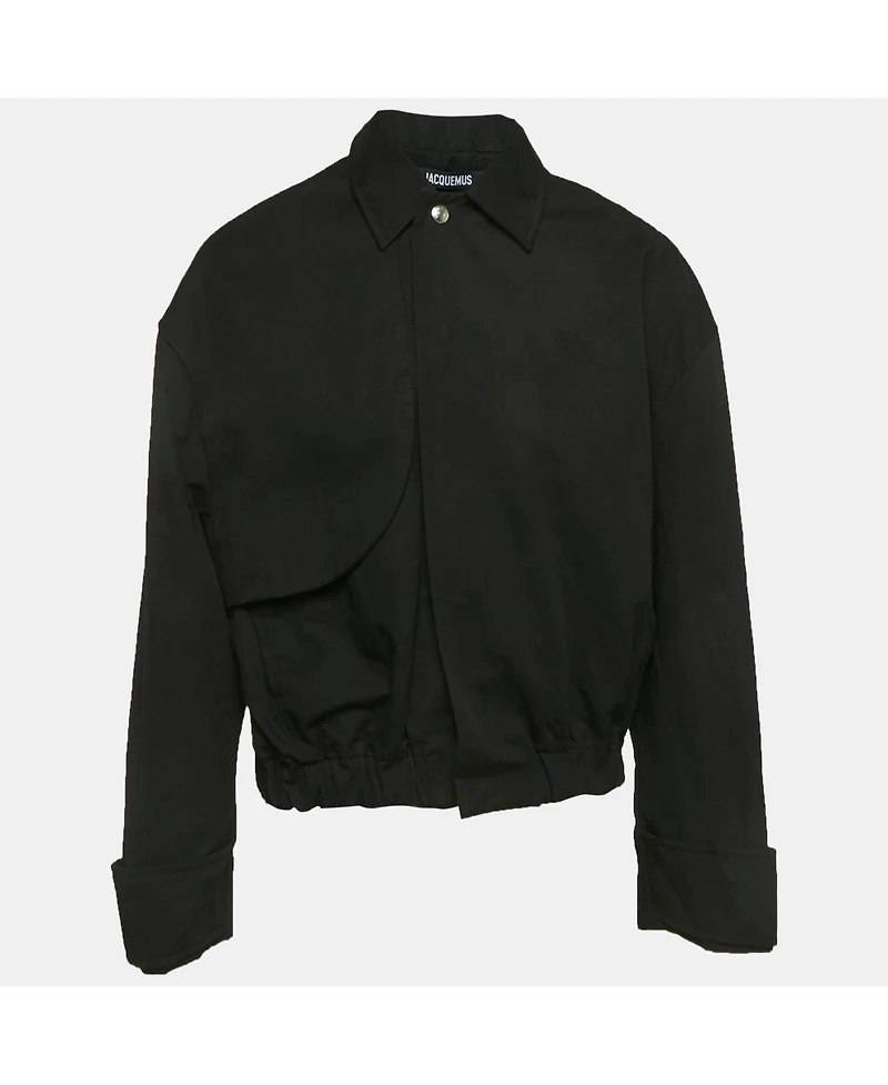 Pre-Owned Jacquemus Women's Black Cotton Les Sculptures The Salti Jacket