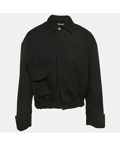 Pre-Owned Jacquemus Women's Black Cotton Les Sculptures The Salti Jacket