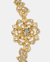 Marchesa Crystal Flower Flex Bracelet